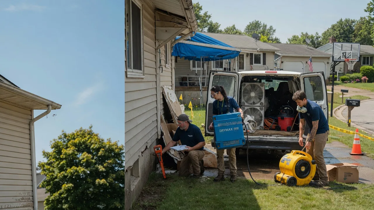 Ceiling Leak Cleanup in Harrisburg, NE near me